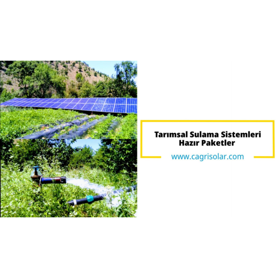 2 HP AC TARIMSAL SULAMA PAKETİ 455 W LI SET