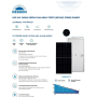 Rhofa Resson Solar 550W HALF CUT MONOKRISTAL GÜNEŞ PANELİ On-Grid